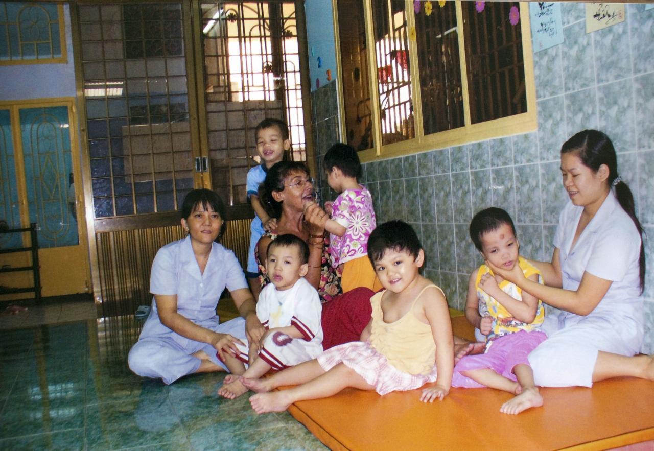 infirmerie à Ky Quang II