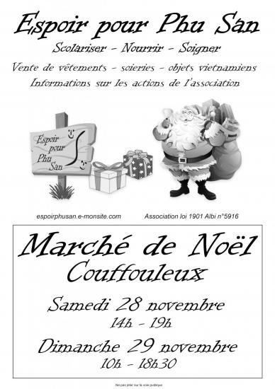 Affiche noel blanc